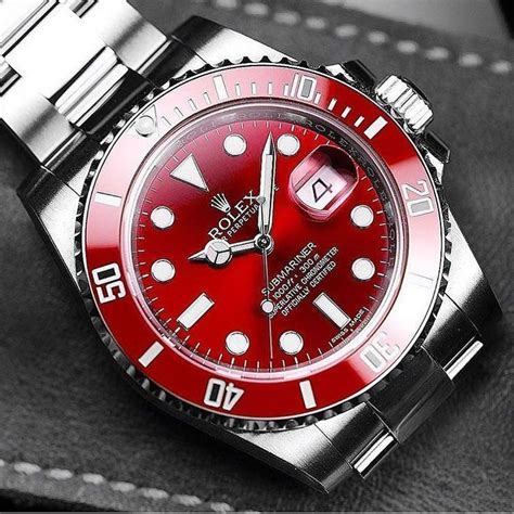 rolex submariner red sub|rolex submariner red bezel.